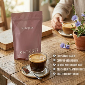 Powder from Nutriplus Farmasi dissolves quickly in hot water.