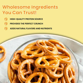 NutriWise Pretzel Protein Twists on-the-go pack ideal for appetite control.
