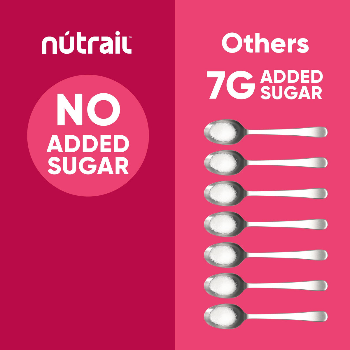 NuTrail vanilla strawberry granola snack pack for convenient on-the-go feeding.