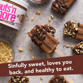 Smoothie with Nuts 'N More Cocoa Hazelnut Butter Spread for flavor boost