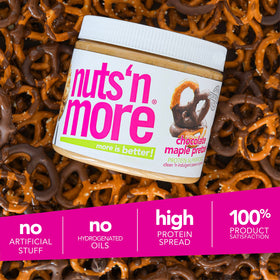 Nuts N More flax protein boost highlighting omega-3 and fiber