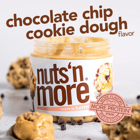 Nuts N More spread on banana slices for a wholesome treat.