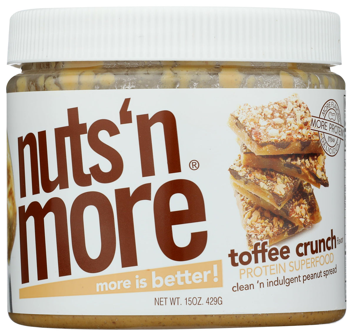 Nuts N More Toffee Crunch in smoothies adds taste and nutrition