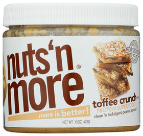 Nuts N More Toffee Crunch in smoothies adds taste and nutrition