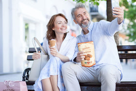 Nuts on the Run vegan kosher gluten-free label communicates quality for diverse diets.