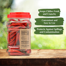NUTS U.S. 4oz resealable jar for on-the-go spice.