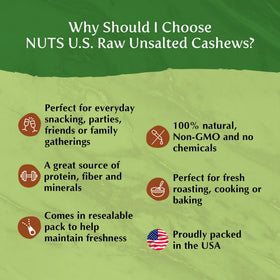 NUTS US cashews in snack bowl ready to share.