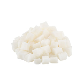 NUTS U.S. Coconut Chunks resealable bag keeps snacks fresh and convenient.