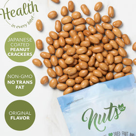 Sealed bag view highlights freshness and non-GMO quality.