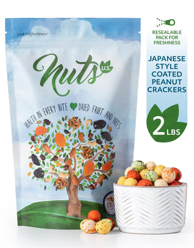 NUTS U.S. Japan Mix soy coating adds bold bite.