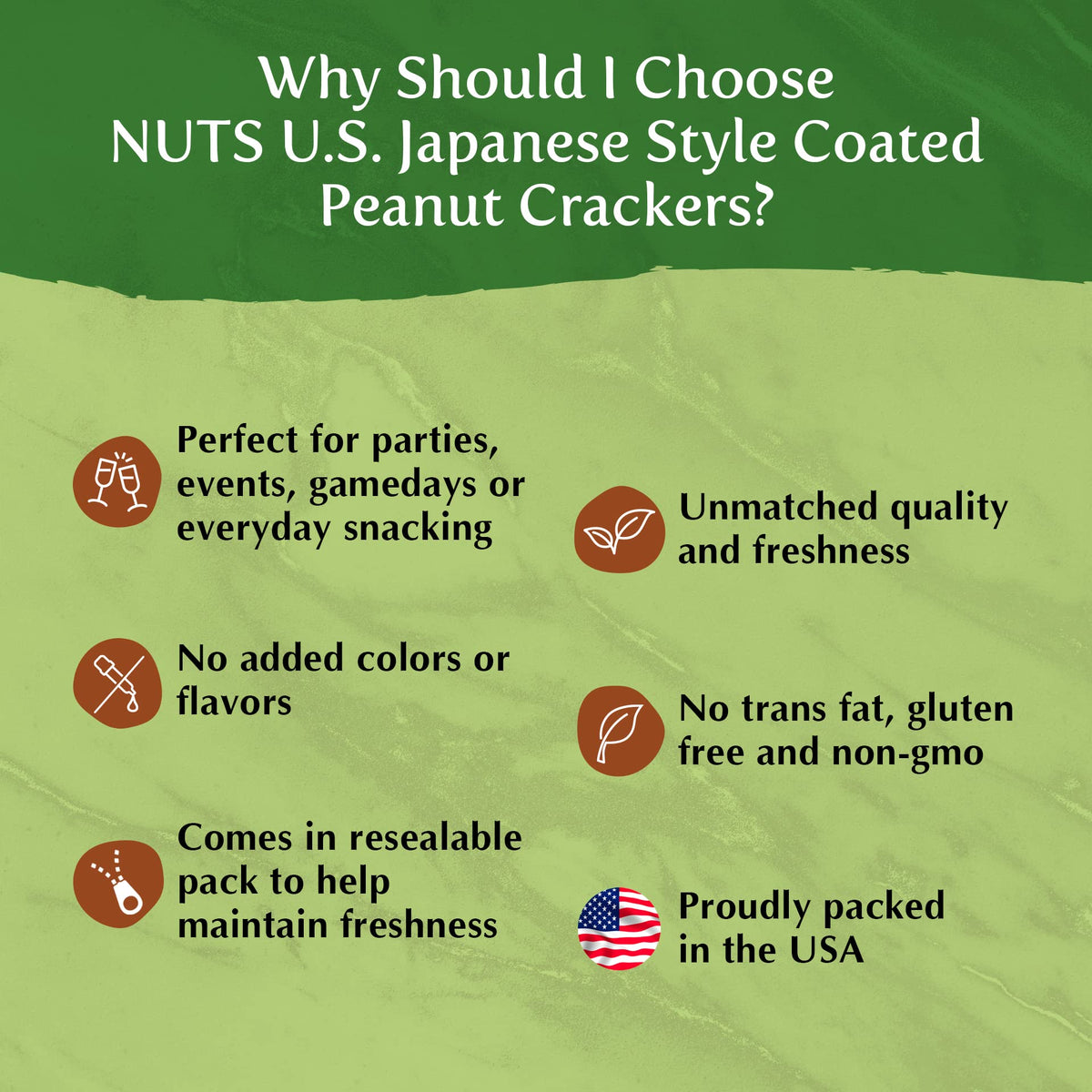 NUTS U.S. 2 LBS Japan Mix ideal for sharing.