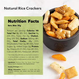 Close-up of NUTS U.S. crackers showing crisp texture