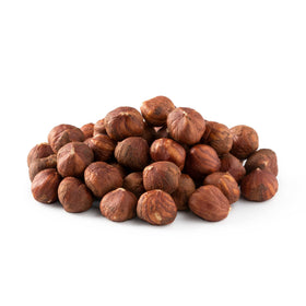 NUTS U.S. Oregon Hazelnuts raw unsalted jumbo kernels for snacking.