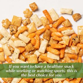 NUTS U.S. Oriental Rice Crackers ready for on-the-go snack time.