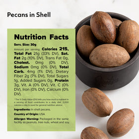 NUTS U.S. pecans in baked goods, delivering nutty aroma and richness.
