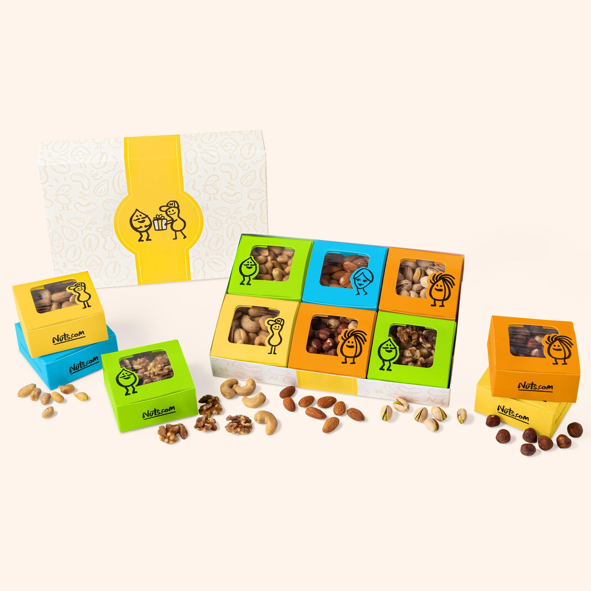 Nuts.com Cashews Jumbo Roasted Salted—creamy texture and bold flavor boost snack appeal.