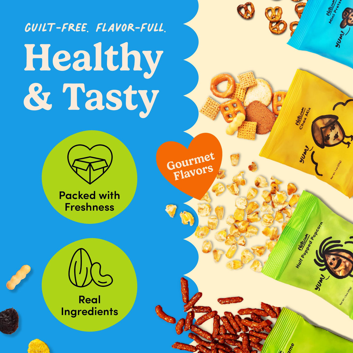 Nuts.com dried pineapple chunks tropical flavor in a bite