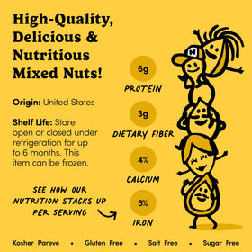 Nuts.com mixed nuts in shell bowl serve.