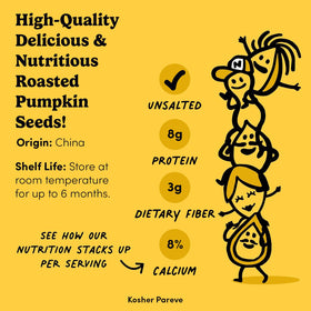 Nuts.com pumpkin seeds for baking and cooking adds texture