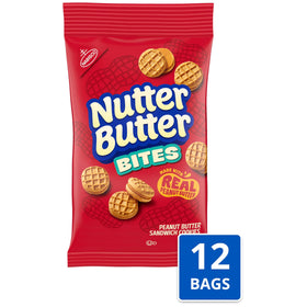 Nutter Butter Bites packaging varies, snack-ready mini cookies.