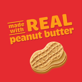 Nutter Butter Double Nutty cookies peanut-shaped design appeals to kids and adults.