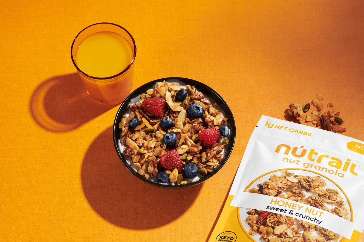 NuTrail Nut Granola baked goods add nutty depth and texture