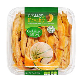 Nutty & Fruity tropical cantaloupe snack - convenient plant-based treat.