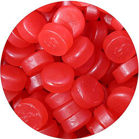 The Nutty Fruit House Red Cherry JuJu Coins bag in a resealable package for freshness.
