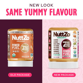 Toast topped with NuttZo Power Fuel for a quick snack idea.