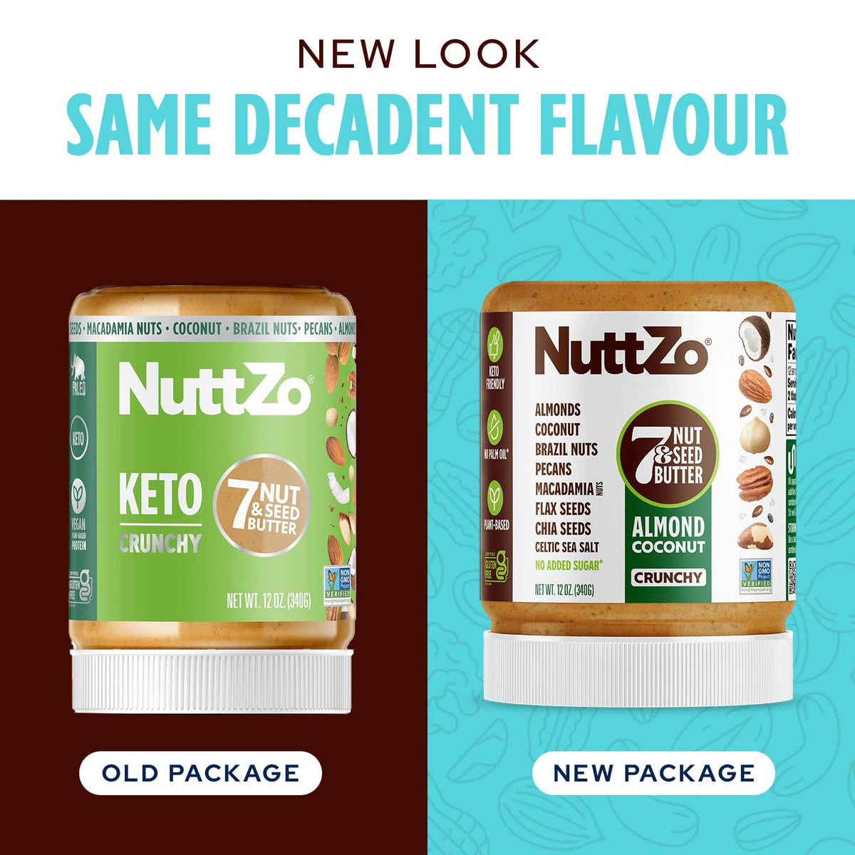 NuttZo Keto snack straight from the jar for cravings
