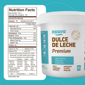Nuuva Dulce de Leche coffee swirl adds creamy aroma