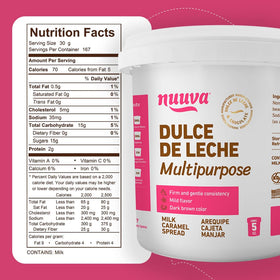 Nuuva Dulce de Leche used in pastries for authentic caramel flavor