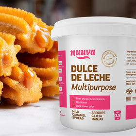 Nuuva Dulce de Leche multipurpose jar for versatile decorating and filling