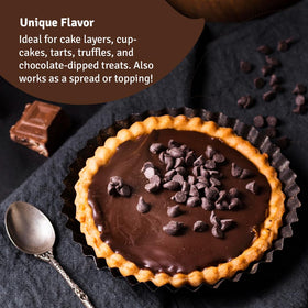 Nuuva Foods ready-to-use ganache tub speeds dessert assembly.