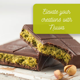 Nuuva Pistachio Spread ingredients highlight simple pistachios.