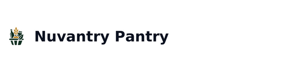 Nuvantry Pantry brand logo for United States (USA) English grocery and gourmet food ecommerce store