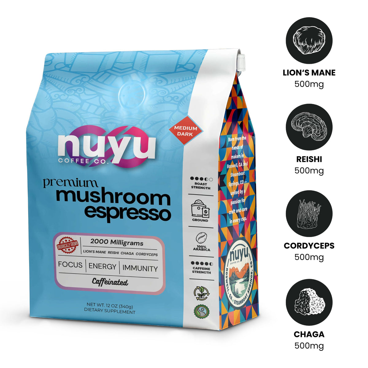 Nuyu Coffee brew-method drip-pour-over image suggests versatile home brewing