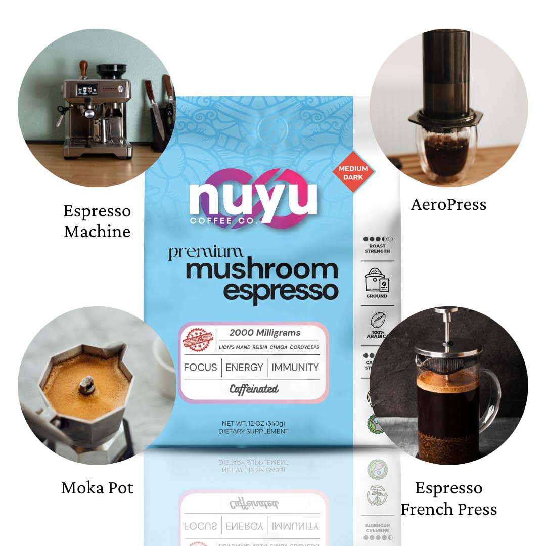 Nuyu Coffee mug-steaming-espresso captures rich aroma and bold flavor