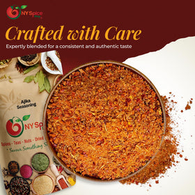 Grilled chicken enhanced with NY Spice Shop Ajika seasoning for smoky heat and herbal depth.