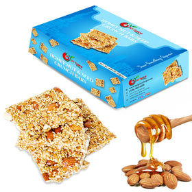 NY Spice Shop Honey Nut and Seed Bar on the go for quick energy
