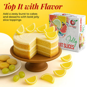 NY Spice Shop Lemon Fruit Slices Candy vibrant citrus snack for gatherings