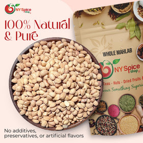 NY Spice Shop Mahlab Seed Whole ground powder for delicate desserts.