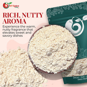 NY Spice Shop Mahlab seeds bag for authentic Middle Eastern flavor in breads and cookies