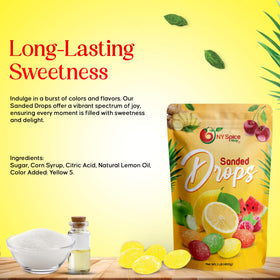 NY Spice Shop Sanded Lemon Drops citrus glow highlights vibrant lemon notes