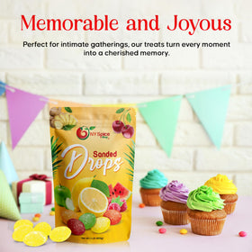 NY Spice Shop Sanded Lemon Drops nostalgic mood shot suggesting classic candy