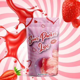 NY Spice Shop Sour Pucker gummies in bright colors brighten candy bowls.