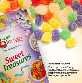 NY Spice Shop Spice Drops inspire creative uses; try in recipes, buffets, or candy tables.