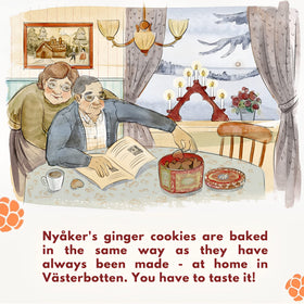 Nyaker box with individually wrapped cookies, perfect for gifting or snack on the go.