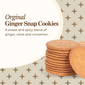 Nyakers Ginger Snaps spice blend close-up—aromatic warmth for cozy moments.