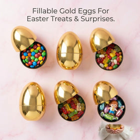 Nyicey large 6 inch egg enhances baskets and party tables